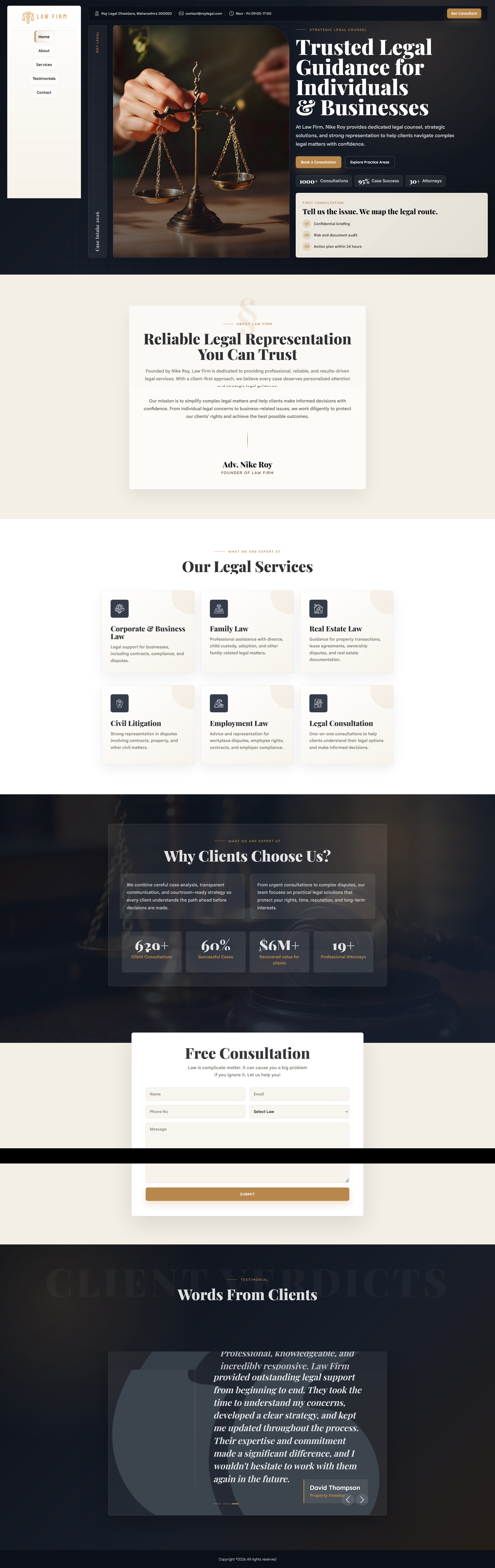 Lawyer consultation demo