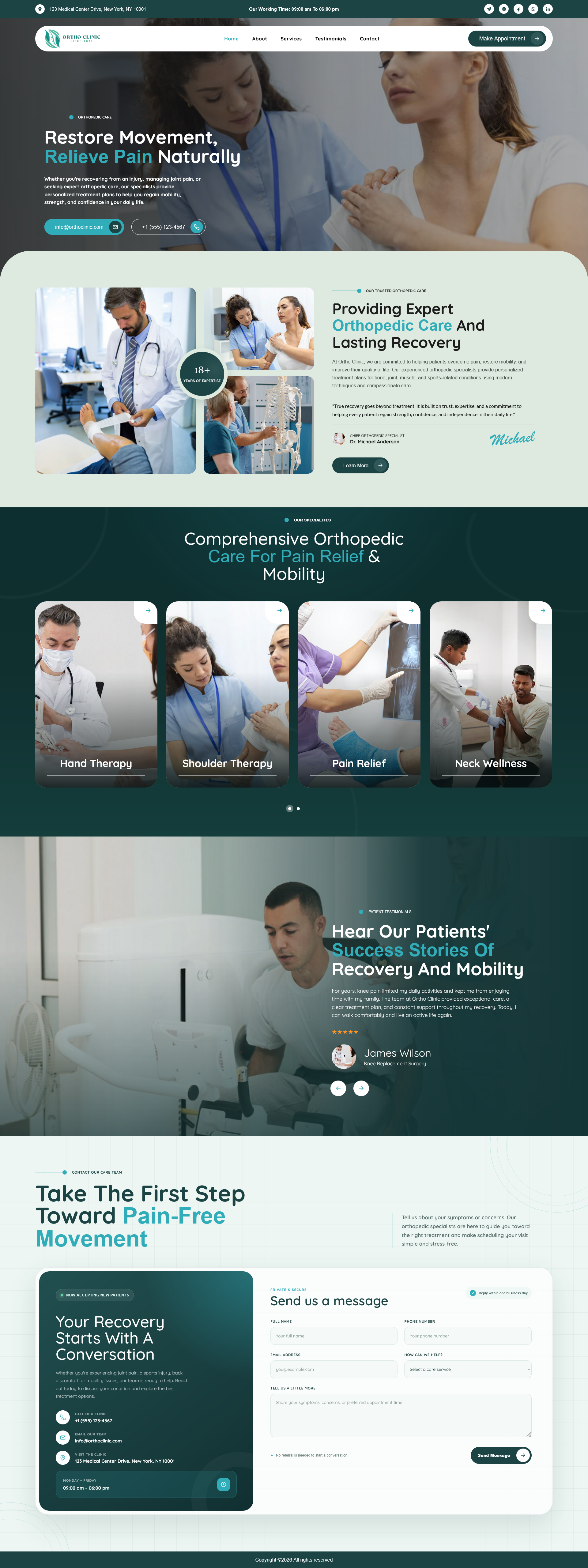 dental appointment demo